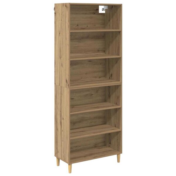 vidaXL Haut Armoire Chêne artisanal 69 5 x 32 5 x 180 cm