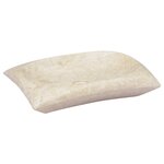 vidaXL Lavabo Crème 50x35x10 cm Marbre