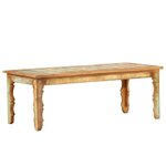 Vidaxl table basse 110x50x40 cm bois de récupération solide