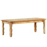 vidaXL Table basse 110x50x40 cm Bois de récupération solide