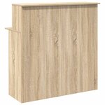 vidaXL Bureau de réception Chêne Sonoma 100x50x103 5 cm Bois d'ingénierie