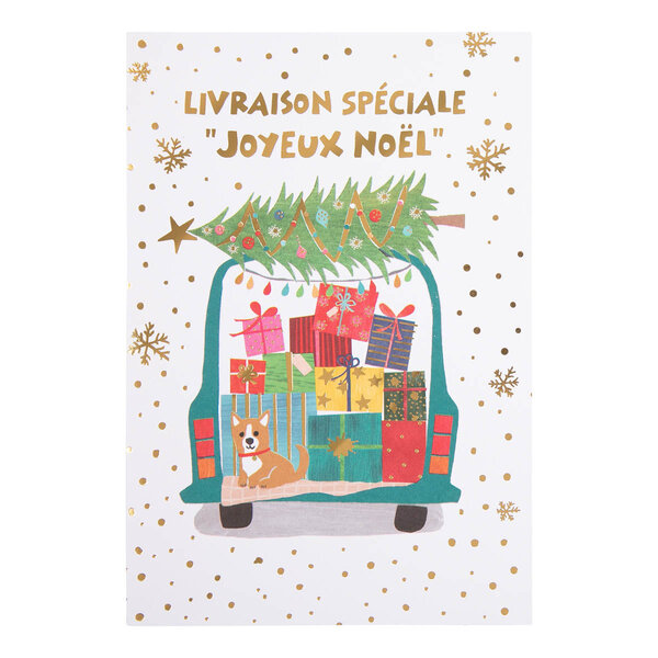 Carte De Vœux Livraison Spéciale Joyeux Noël - Draeger paris