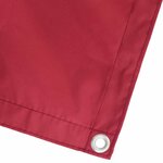 vidaXL Écran de balcon Rouge 110 x 600 cm Tissu Oxford