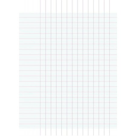 Cahier de brouillon 17x22 cm, 48 pages 56 g/m² grands carreaux Seyès,  couverture en carte 90 g/m² avec tables de multiplication (paquet 20  unités) - La Poste