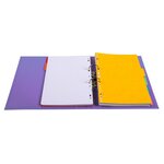 Classeur à levier PVC A4 D50mm PremTouch violine EXACOMPTA
