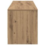 vidaXL Meuble TV Chêne artisanal Bois d'ingénierie