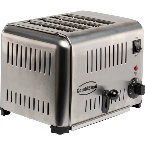 Grille pain professionnel - 4 tranches - combisteel -  - acier inoxydable 290x260x220mm