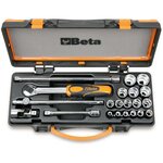 Beta tools jeu de 21 pièces cliquet et douilles 910a/c16 009100936