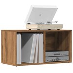vidaXL Boîtes de rangement LP chêne artisanal bois ingénierie