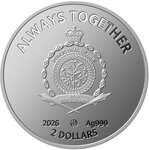 Monnaie ANGEL DREAM 1 Oz Argent 2$ Niue 2026 (PRÉCOMMANDE)