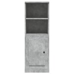 vidaXL Buffet haut gris béton 36x35 5x103 5 cm bois d'ingénierie