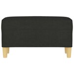 Banc banquette 70 x 35 x 41 cm tissu noir 02_0010586