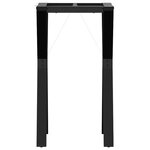 vidaXL Pieds de table à manger cadre en Y 40x40x73 cm fonte
