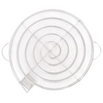 vidaXL Générateur de fumée froide rond 33 5 cm acier inoxydable