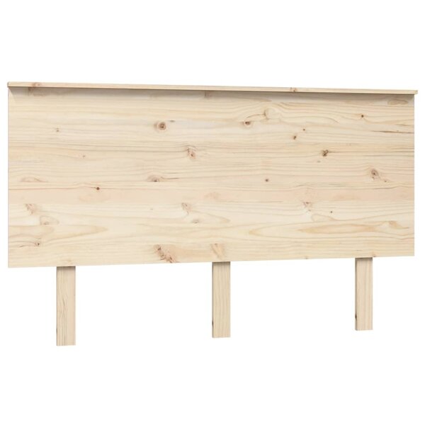 vidaXL Tête de lit 139x6x82 5 cm Bois massif de pin