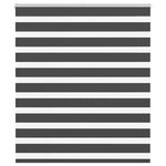 vidaXL Store zèbre noir 120x150 cm largeur du tissu 115 9 cm polyester