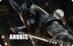 Monnaie ANUBIS 1/500 Oz Platine 25$ Liberia 2026 (PRÉCOMMANDE)