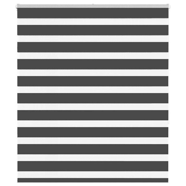 vidaXL Store zèbre noir 130x150 cm largeur du tissu 125 9 cm polyester