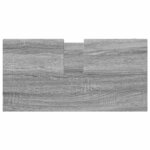 vidaXL Armoire de lavabo de salle de bain Gris Sonoma 60 x 30 x 60 cm