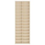 vidaXL Vitrine Murale Beige 21 x 4 5 x 59 cm Bois d'ingénierie