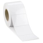 Étiquette polypropylène transfert thermique ultra-résistante mandrin 76 mm 100x50 mm (lot de 1900)