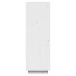 vidaXL Bibliothèque/Séparateur de pièce Blanc 60x35x103 cm Pin massif