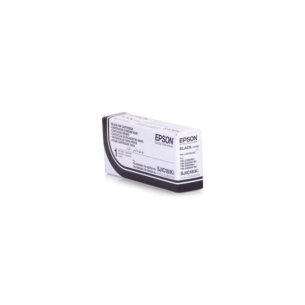Cartouche jet d'encre sjic18(k) c33s020484 noir epson