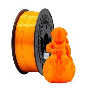 Filament 3D PLA SOIE - Diamètre 1 75 mm - Bobine 1kg - Couleur Orange
