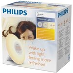 Philips hf3500/01 réveil lumineux - lumiere simulateur d'aube avec 10 réglages d'intensité lumineuse/alarme