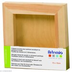 Cadre châssis Carré 15 cm Bois