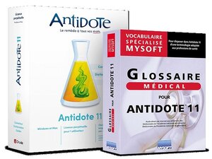 Druide antidote 11 + glossaire médical - licence perpétuelle - a télécharger