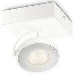 Philips myliving plafonnier led "clockwork" 4 5 w blanc 531703116