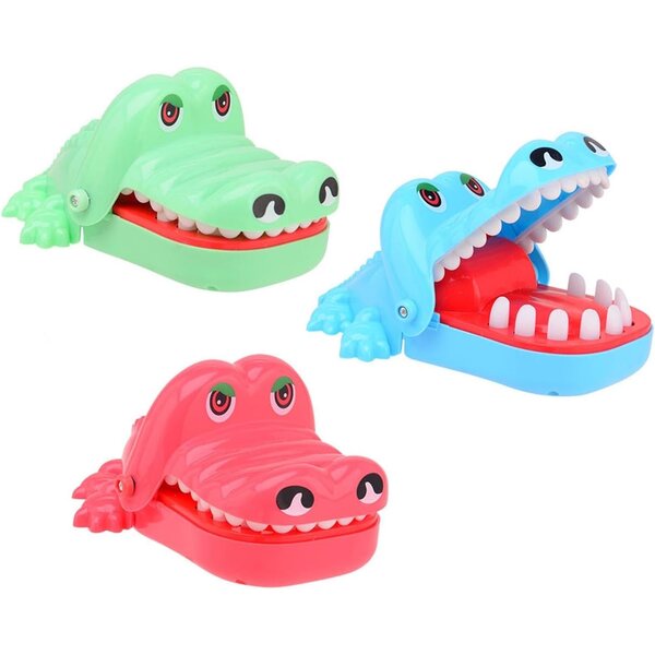 Johntoy 24466 - Jeu de morsure de crocodile - 1 pièce