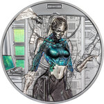 Pièce de monnaie en Argent 20 Dollars g 93.3 (3 oz) Millésime 2024 CYBER QUEEN (PRÉCOMMANDE)