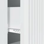 vidaXL Armoire à tiroirs Blanc 33 x 34 5 x 90 cm Bois d'ingénierie