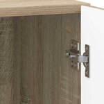 vidaXL Cabinet de chevet Chêne Sonoma 43 x 34 5 x 47 cm