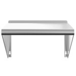 vidaXL Étagère murale 50x45x31 cm argenté acier inoxydable