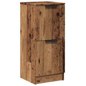 vidaXL Buffet vieux bois 30x30x70 cm bois d'ingénierie