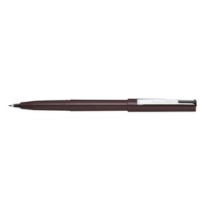 Stylo feutre jm 20 plume plastique tracé fin 0 45-0 55mm noir pentel