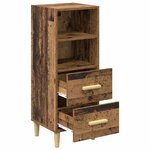 vidaXL Buffet Bois ancien 34 x 34 5 x 90 cm Bois d'ingénierie
