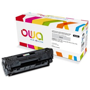 Toner d'encre remanufacturé, compatible pour CANON FX10 - Noir