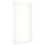 vidaXL Volet roulant aluminium 110x220 cm blanc