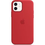 APPLE iPhone 12 | 12 Pro Coque en Silicone avec MagSafe - (PRODUCT)RED