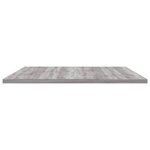 vidaXL Étagères murales 4 Pièces sonoma gris 80x50x1 5 cm bois ingénierie