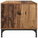 vidaXL Table basse Bois ancien 90 x 49 x 46 cm Bois d'ingénierie
