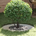 vidaXL Pot en métal galvanisé Galvanisé Fer galvanisé Grand Durable