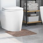 vidaXL Tapis de bain Marron 50 x 50 cm Polypropylène