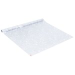 vidaXL Film pour fenêtre dépoli motif de fleur 60x500 cm PVC