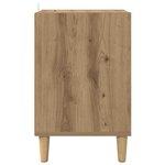 vidaXL Meuble TV Chêne artisanal 100 x 35 x 55 cm Bois d'ingénierie