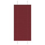 vidaXL Store plissé rouge bordeaux 55x150 cm largeur du tissu 54 4 cm